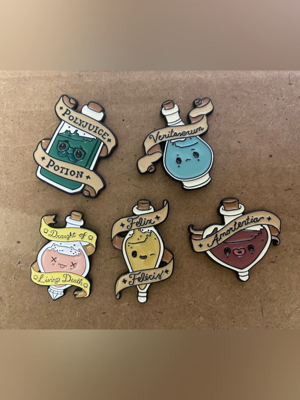 Harry Potter Potion Pin Bundle